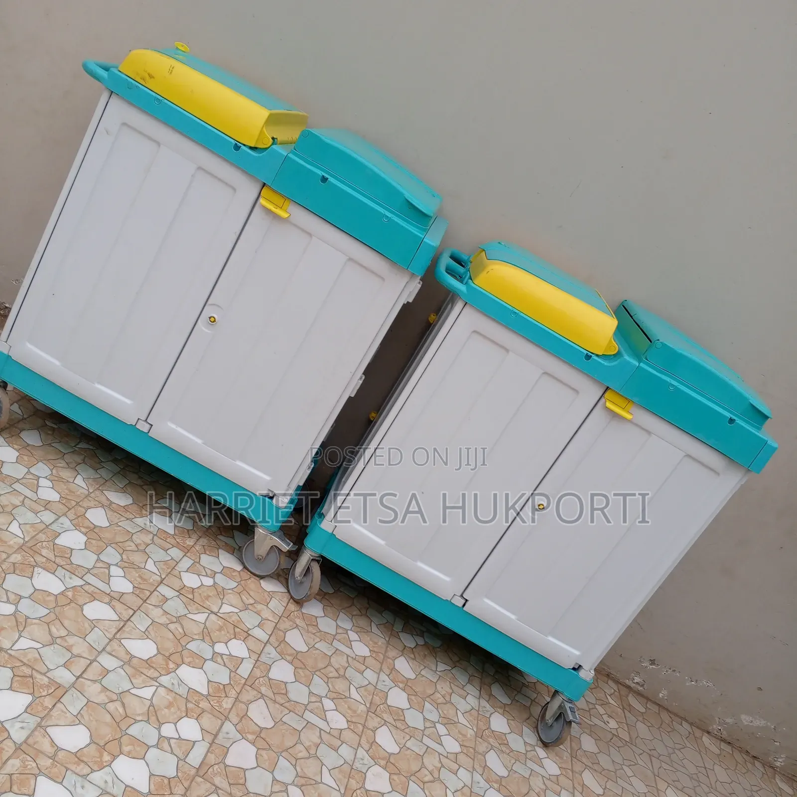 Trolley With 2 Compartments Cleaning Companies (From the Uk Very Neat)