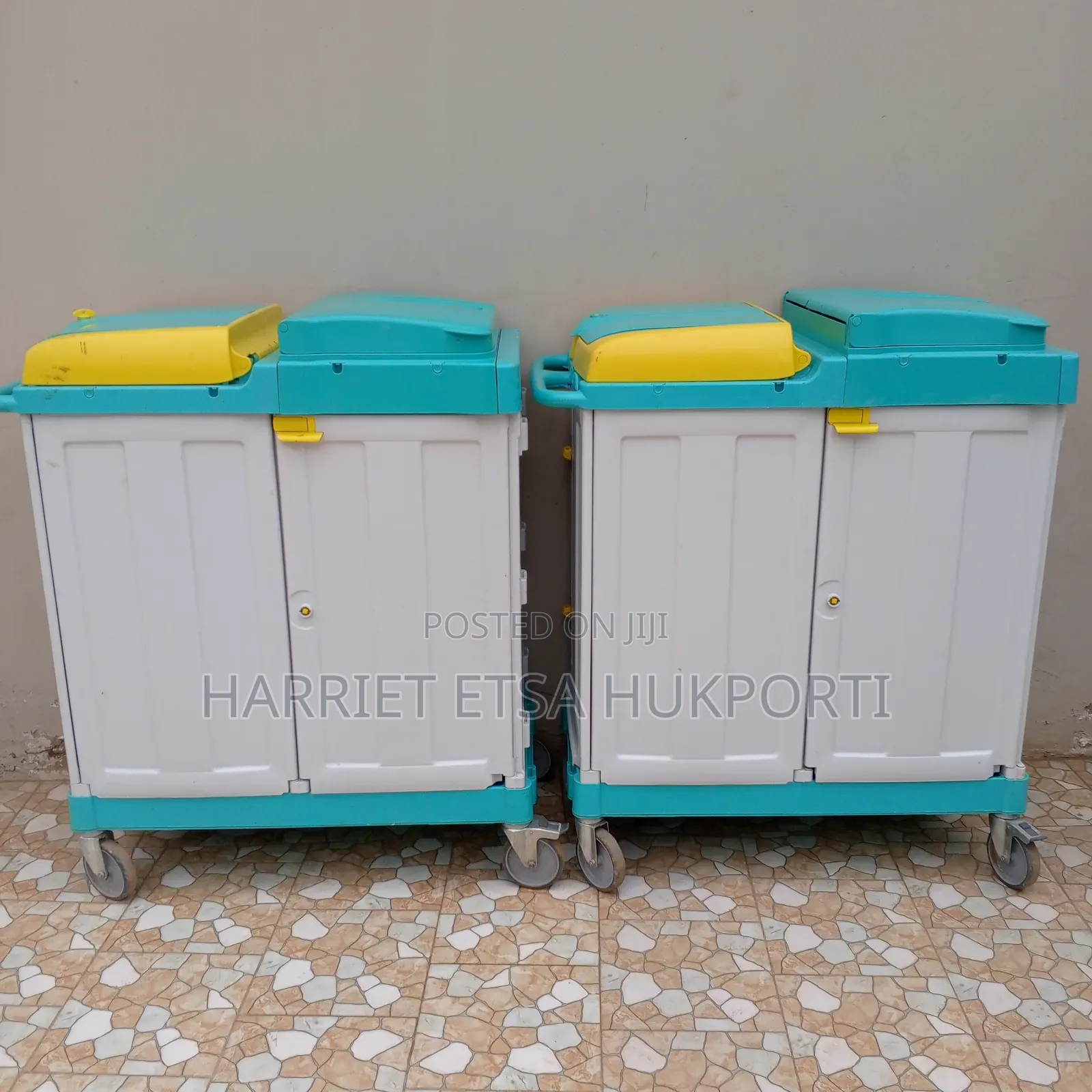 Trolley With 2 Compartments Cleaning Companies (From the Uk Very Neat)