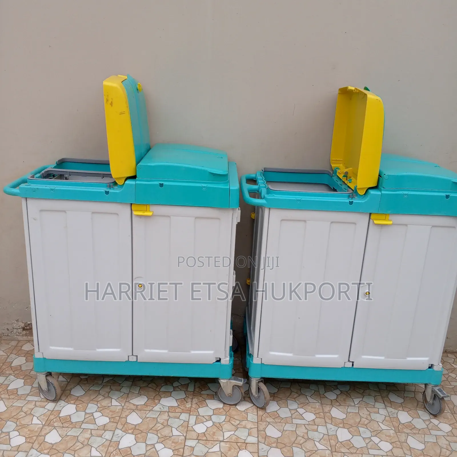 Trolley With 2 Compartments Cleaning Companies (From the Uk Very Neat)