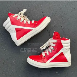 Original Rick Owen’S High/Low Red