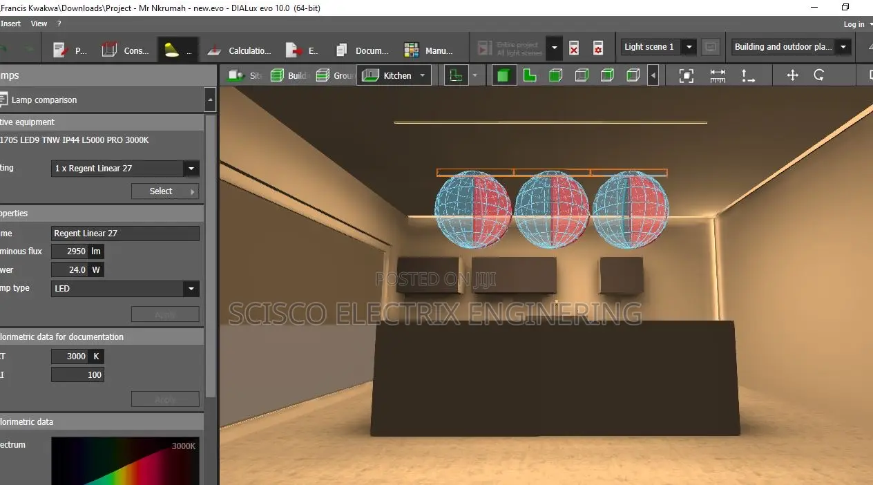 Dialux Evo Tuition ( Lighting Design)