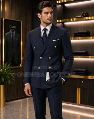 Double Breasted Suit for Men