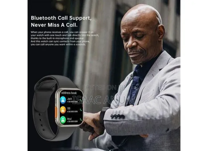 T800 Ultra Bluetooth Calling Smart Watch for Ios Android