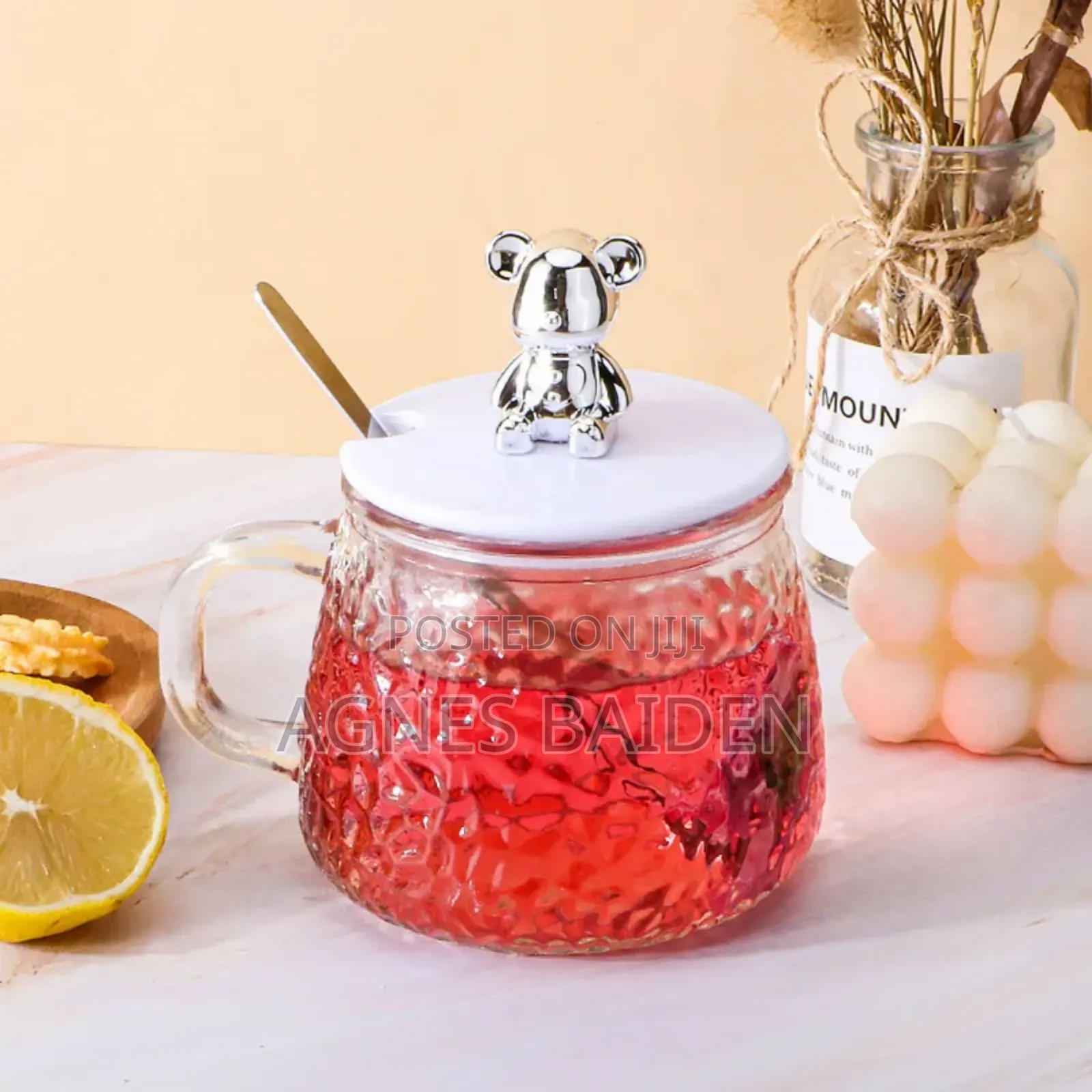 Transparent Glass Mug