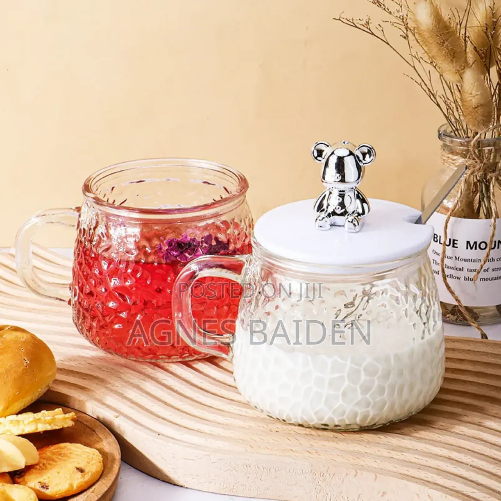 Transparent Glass Mug