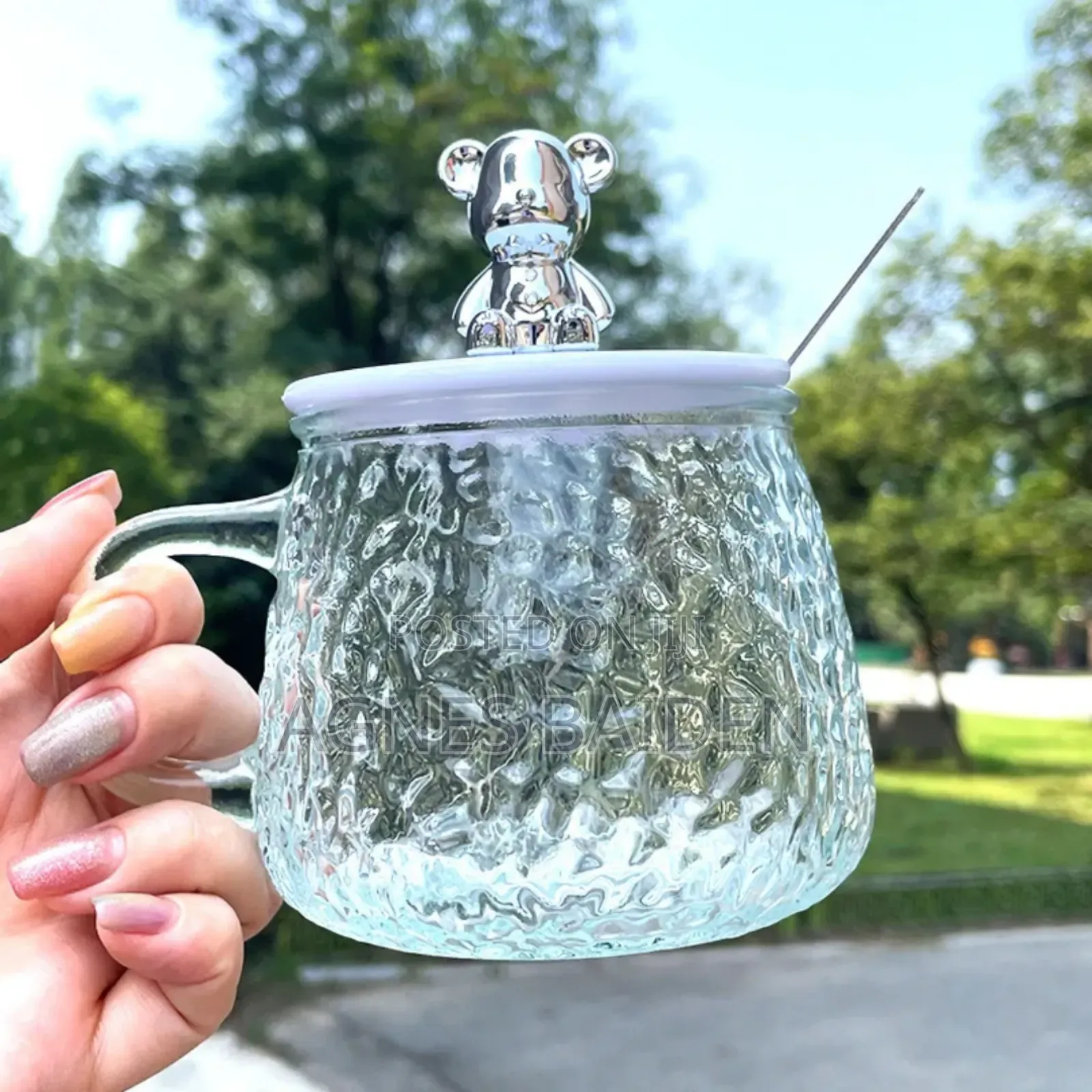 Transparent Glass Mug