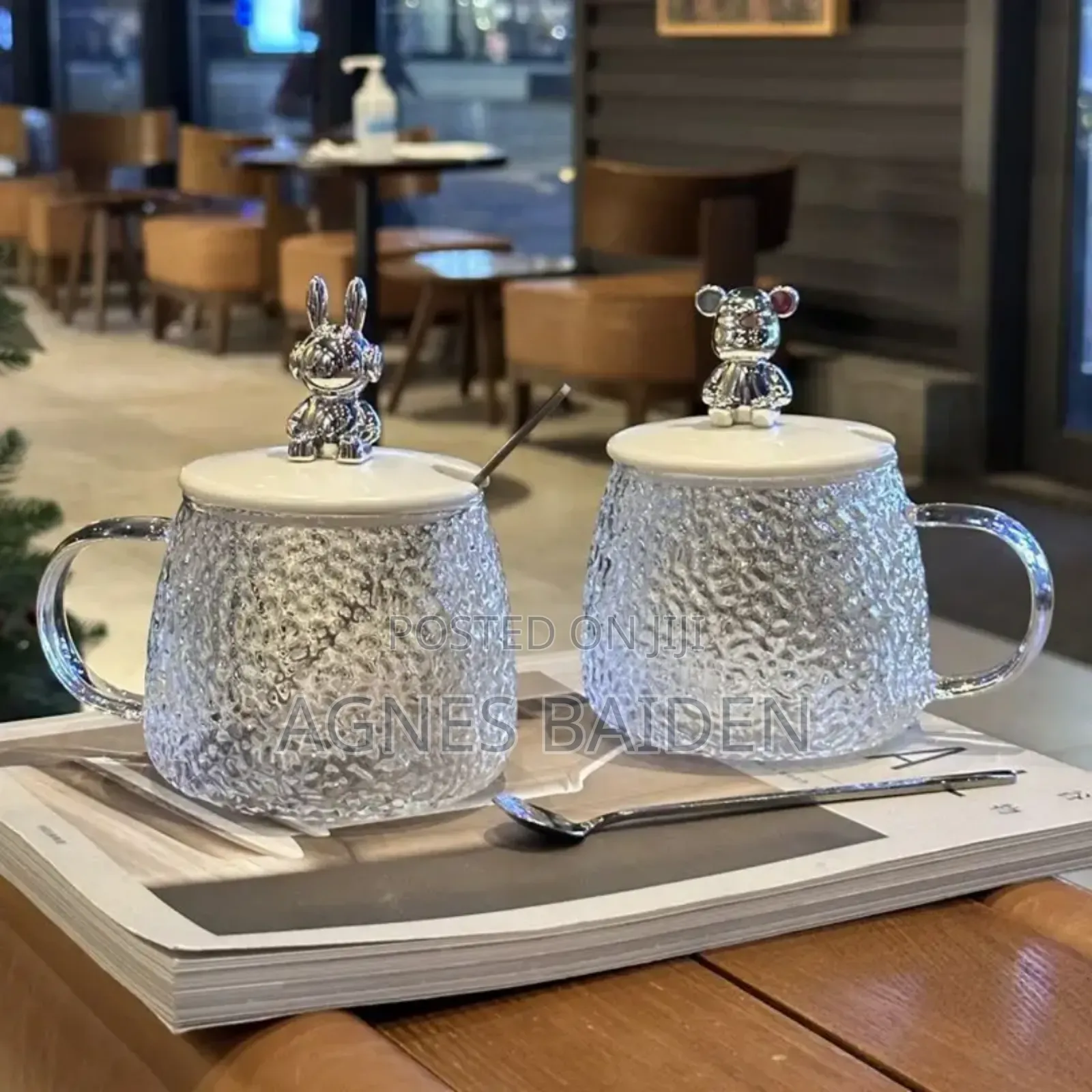 Transparent Glass Mug