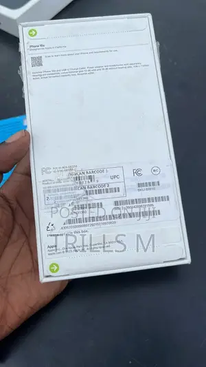 New Apple iPhone 16e 128 GB Black