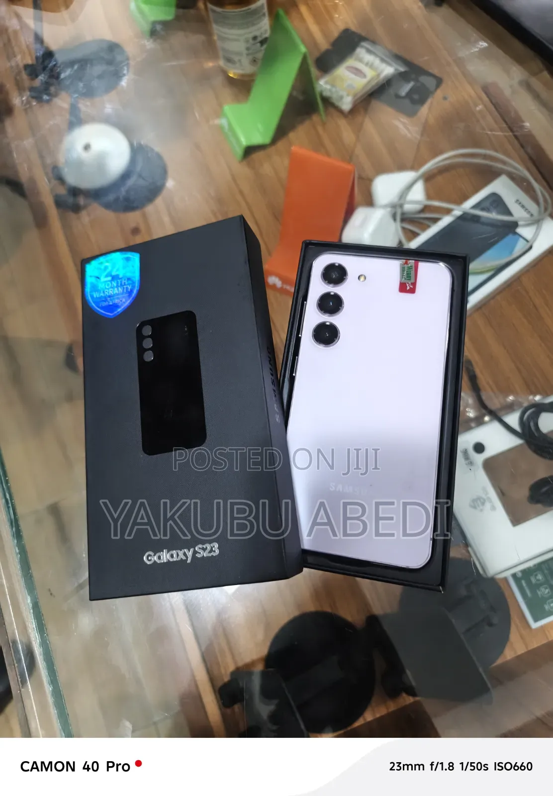 New Samsung Galaxy S23 256 GB Rose Gold
