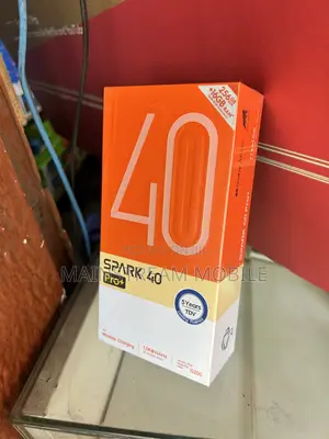 New Tecno Spark 40 Pro+ 256 GB Black