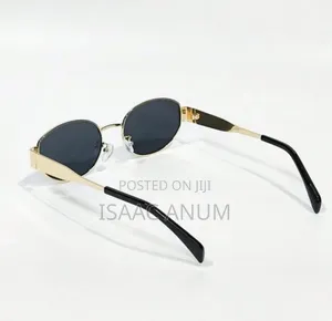 Retro Oval Fashion Glasses Unisex Small Metal Frame