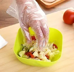 100 Pieces of Disposable Gloves for Cooking, Cleaning Etc