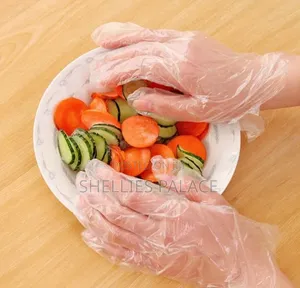 100 Pieces of Disposable Gloves for Cooking, Cleaning Etc