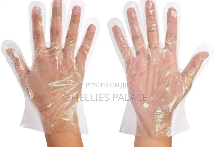 100 Pieces of Disposable Gloves for Cooking, Cleaning Etc