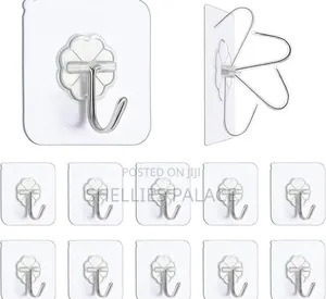5pcs Adhesive Wall Hooks