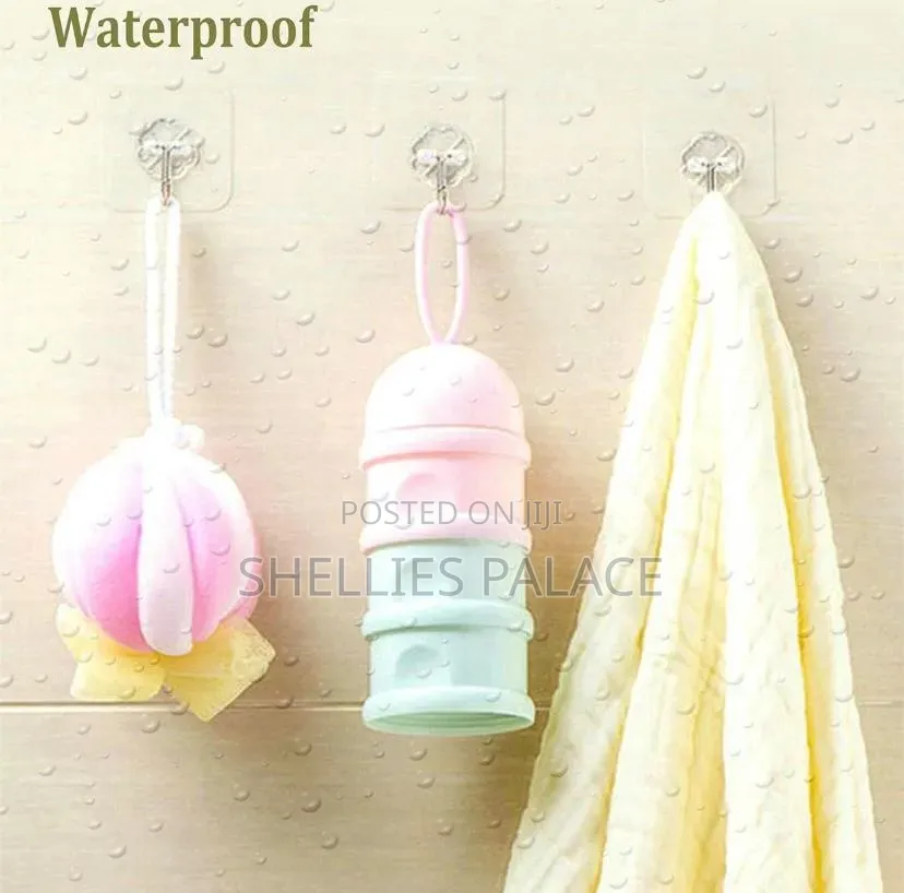 5pcs Adhesive Wall Hooks