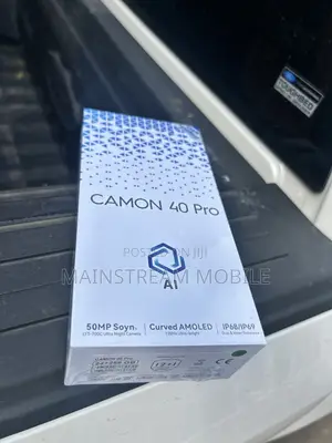 New Tecno Camon 40 Pro 5G 256 GB Black