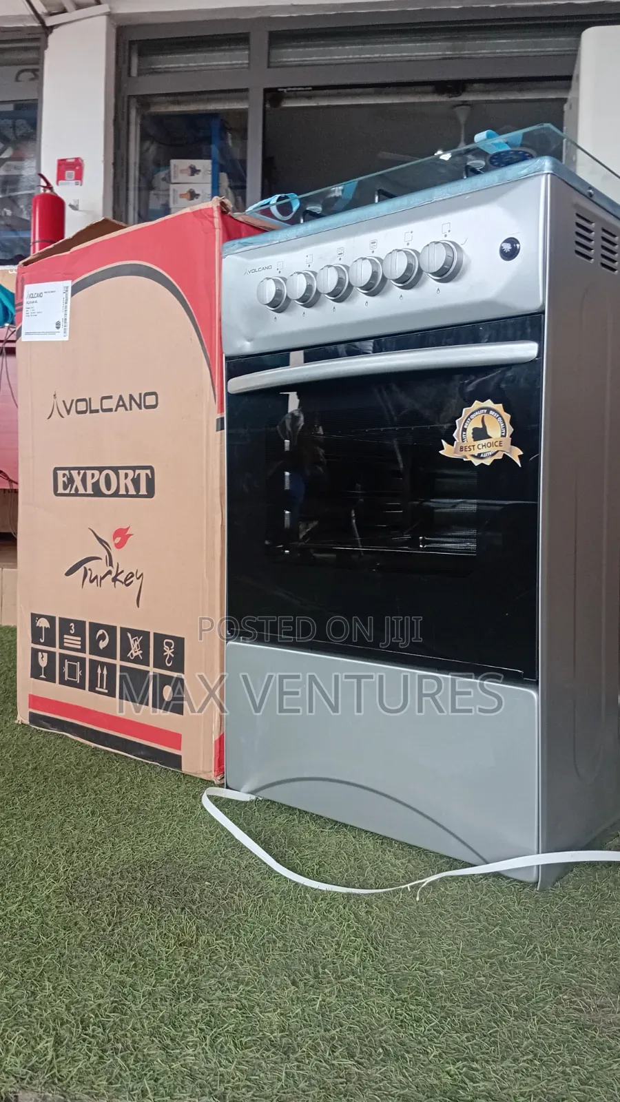 Premium Volcano 3 Gas + 1 Electric Cooker