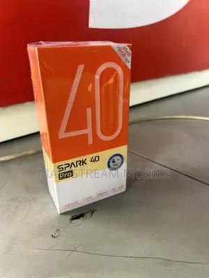 New Tecno Spark 40 Pro 256 GB Black