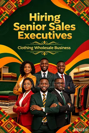 Senior Wholesale Clothing Sales Executive (Full Time)No Agent