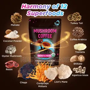 Mushroom Coffee Energy and Focus 180g