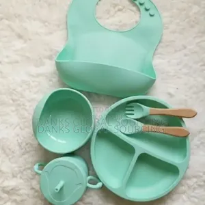 6 in 1 Weaning Set Silicone Bowls