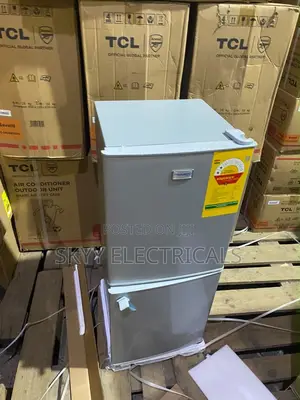 Affordable Nasco 76liters Table Top Double Door Fridge