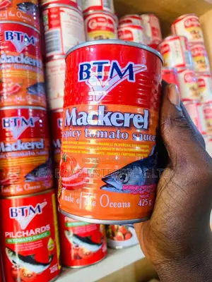 BTM Mackerel in Tomato Sauce 425g , Original From Uk