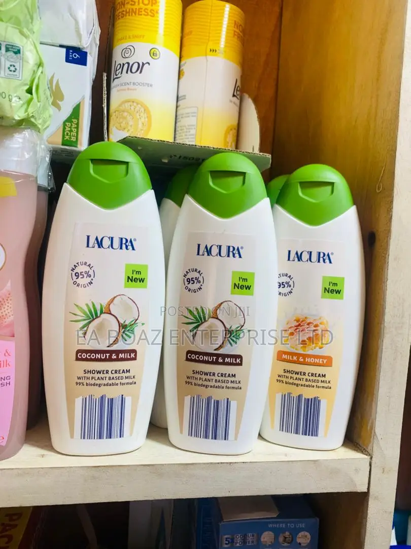 Original Lacura Aldi Shower Cream With Milk Coconut From Uk, 500ml
