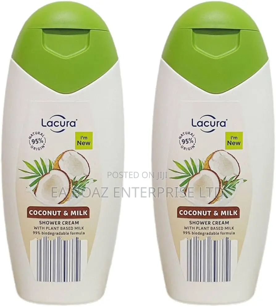 Original Lacura Aldi Shower Cream With Milk Coconut From Uk, 500ml
