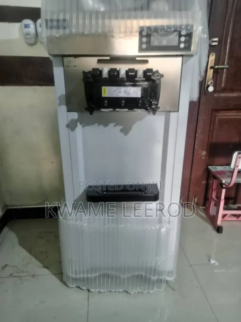 Automatic Soft Ice Cream Machine (Maker and Dispenser)