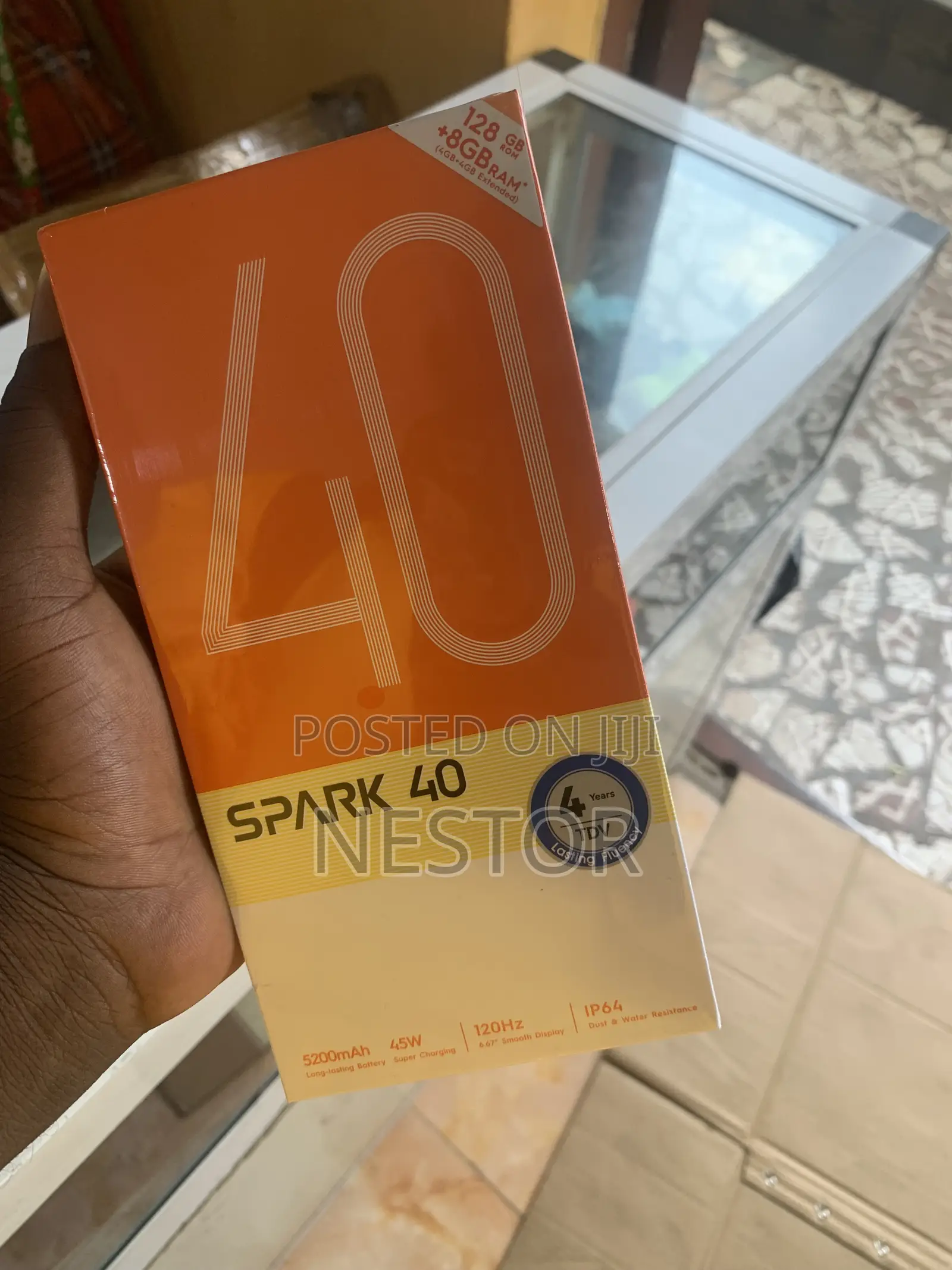 New Tecno Spark 40 256 GB Black