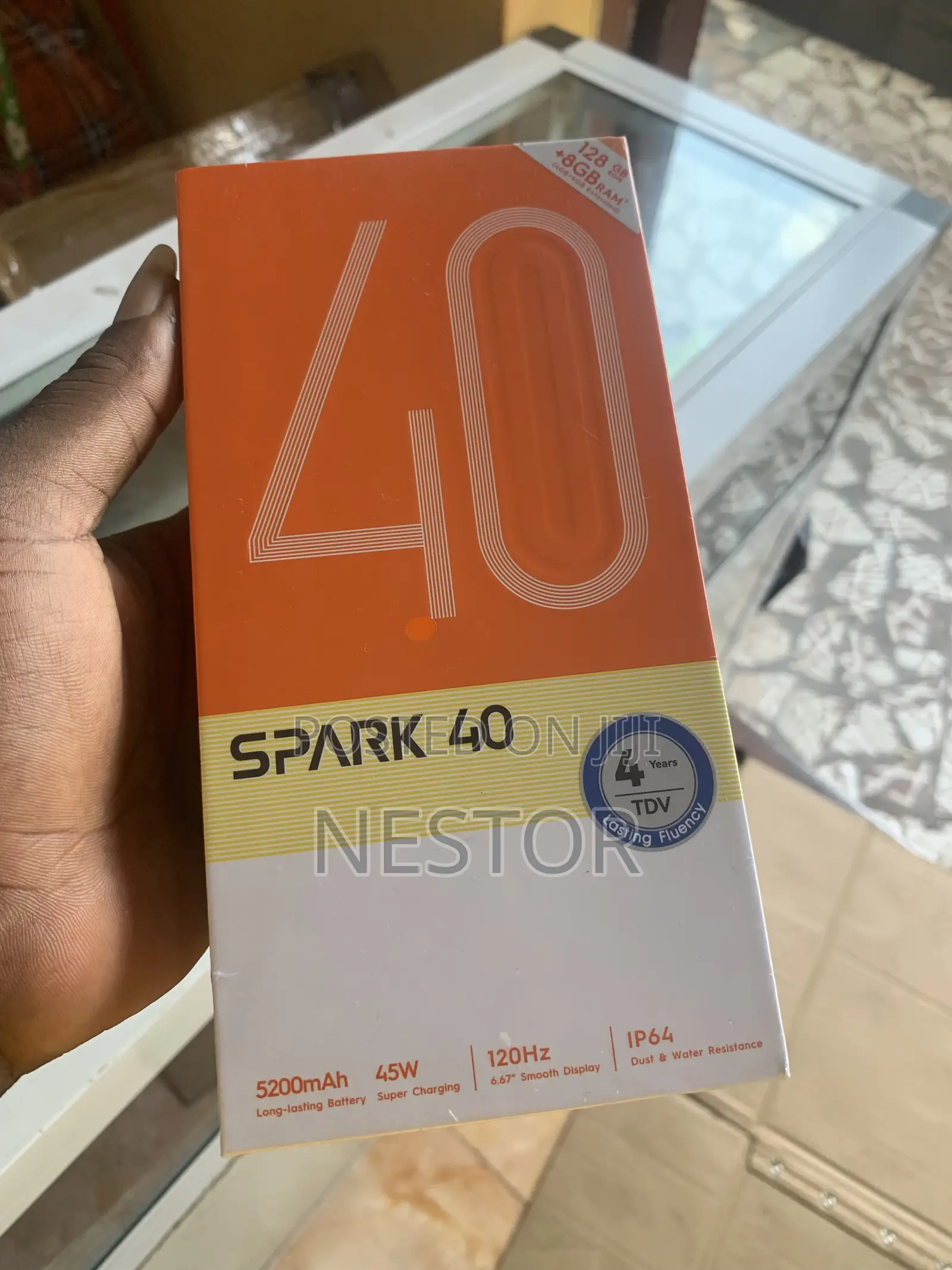 New Tecno Spark 40 256 GB Black