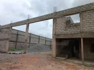 3 Plots With Uncompleted Warehouse For Sale At Tema Comm 12