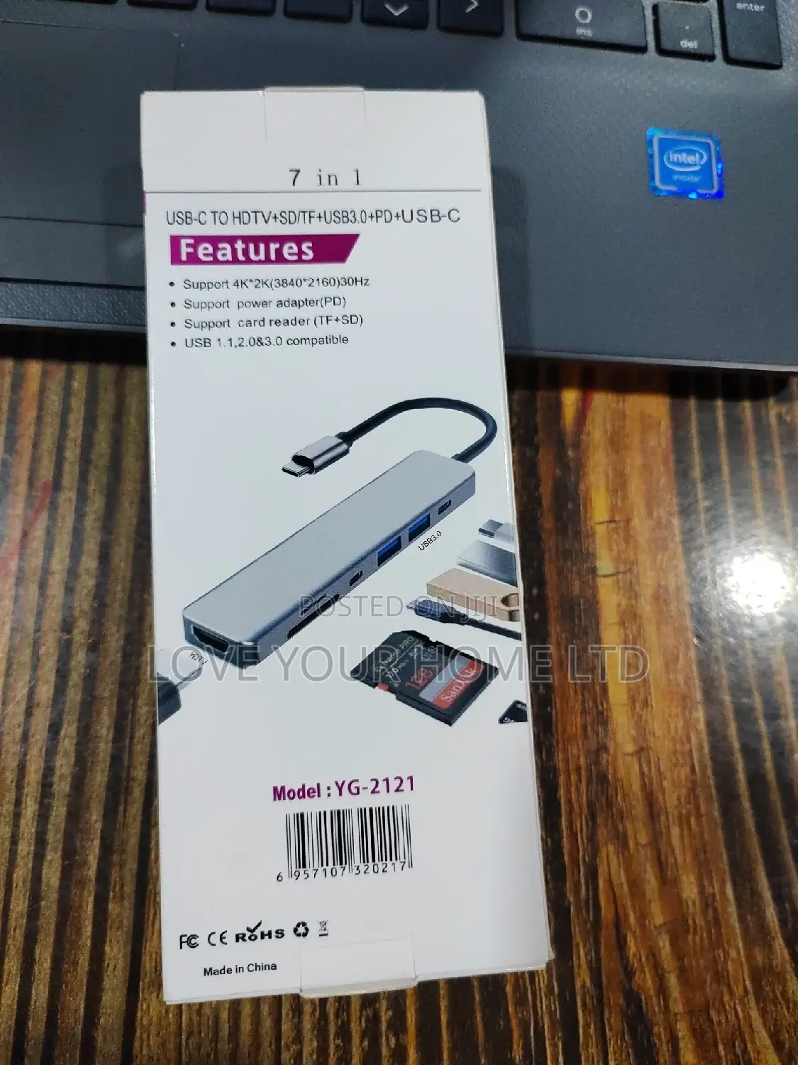 Type-C Adapter 7 in 1