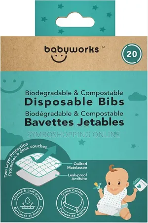 Baby Works Disposable Bibs (20 Count)