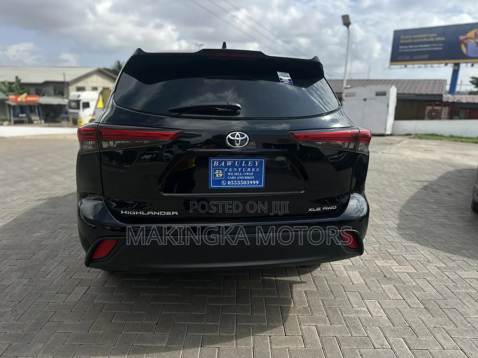 Toyota Highlander XLE AWD 2020 Black