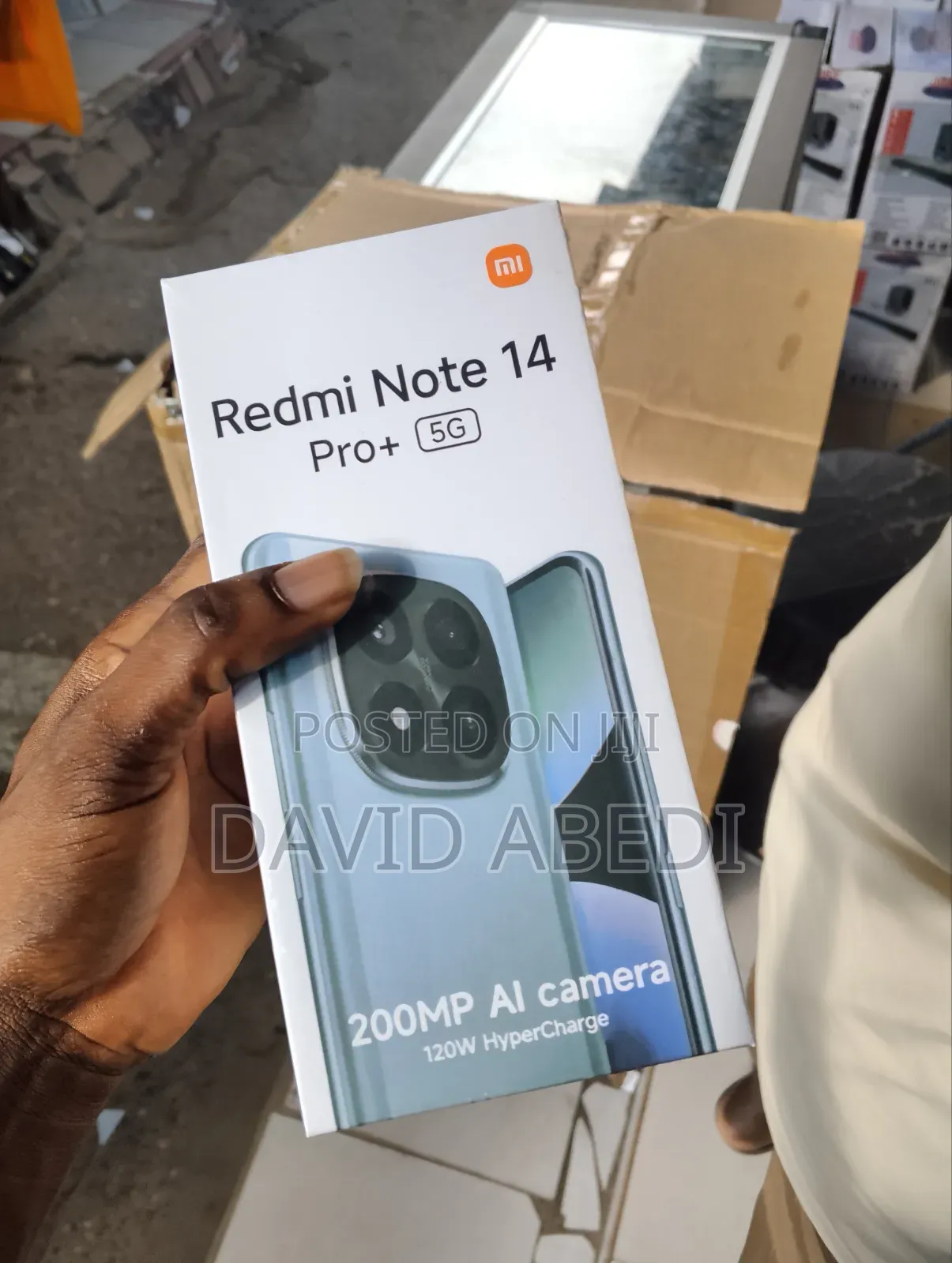 New Xiaomi Redmi Note 14 Pro+ 5G 256 GB Black