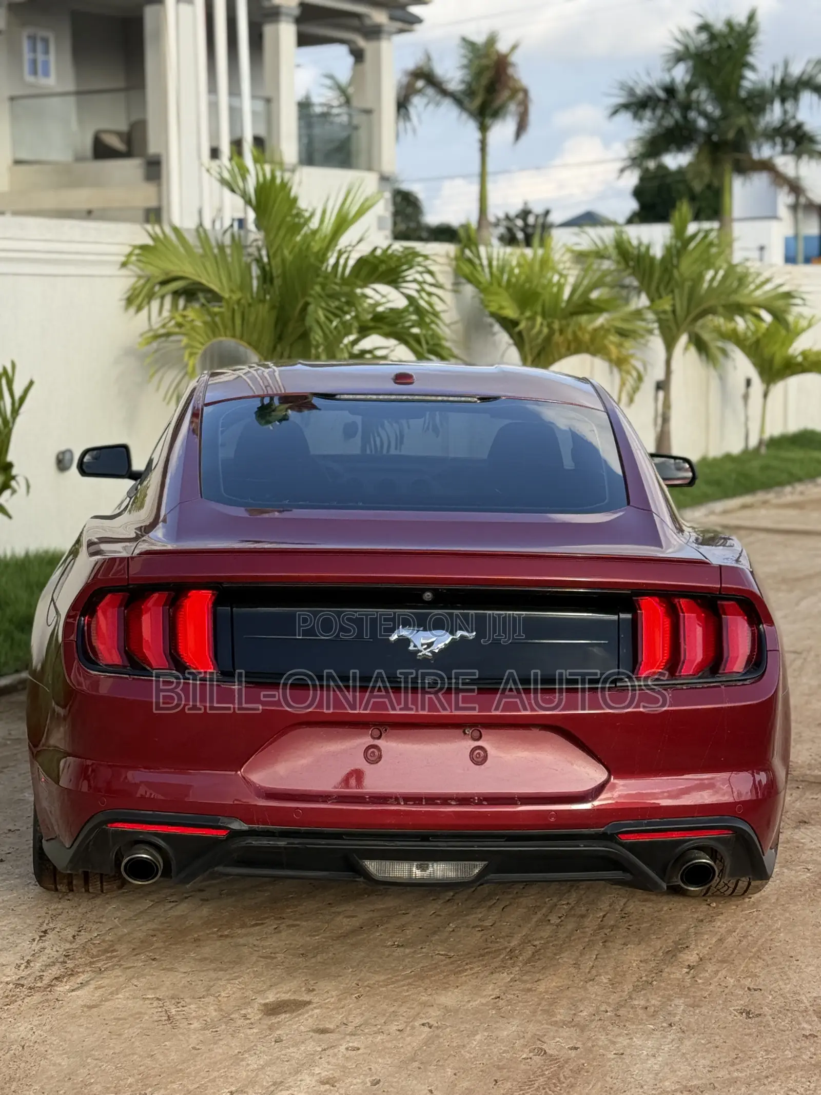 Ford Mustang EcoBoost Fastback 2018 Red