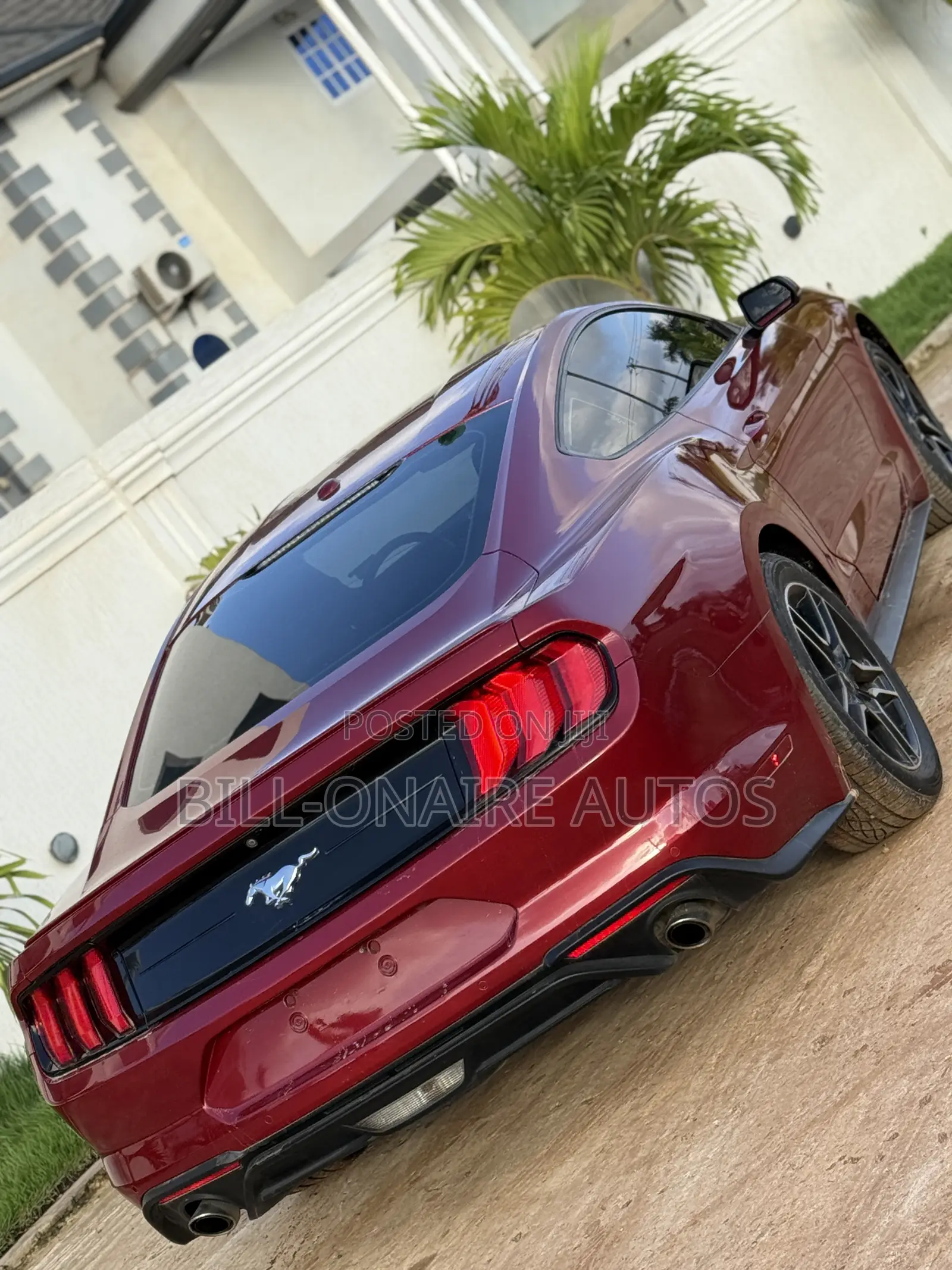 Ford Mustang EcoBoost Fastback 2018 Red