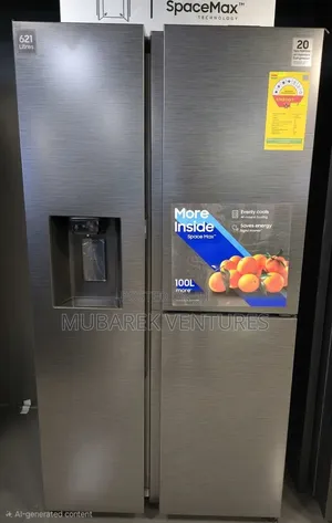 Samsung 627ltrs Side by Side Refrigerator
