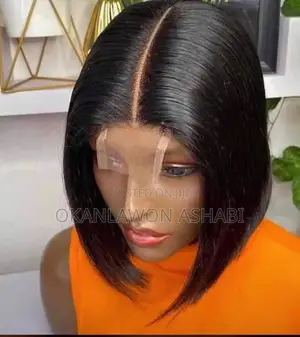 100% Human Hair Bub Wig