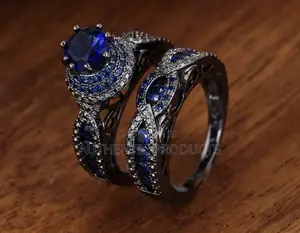 Luxury Vintage Zirconia Classic Wedding Ring