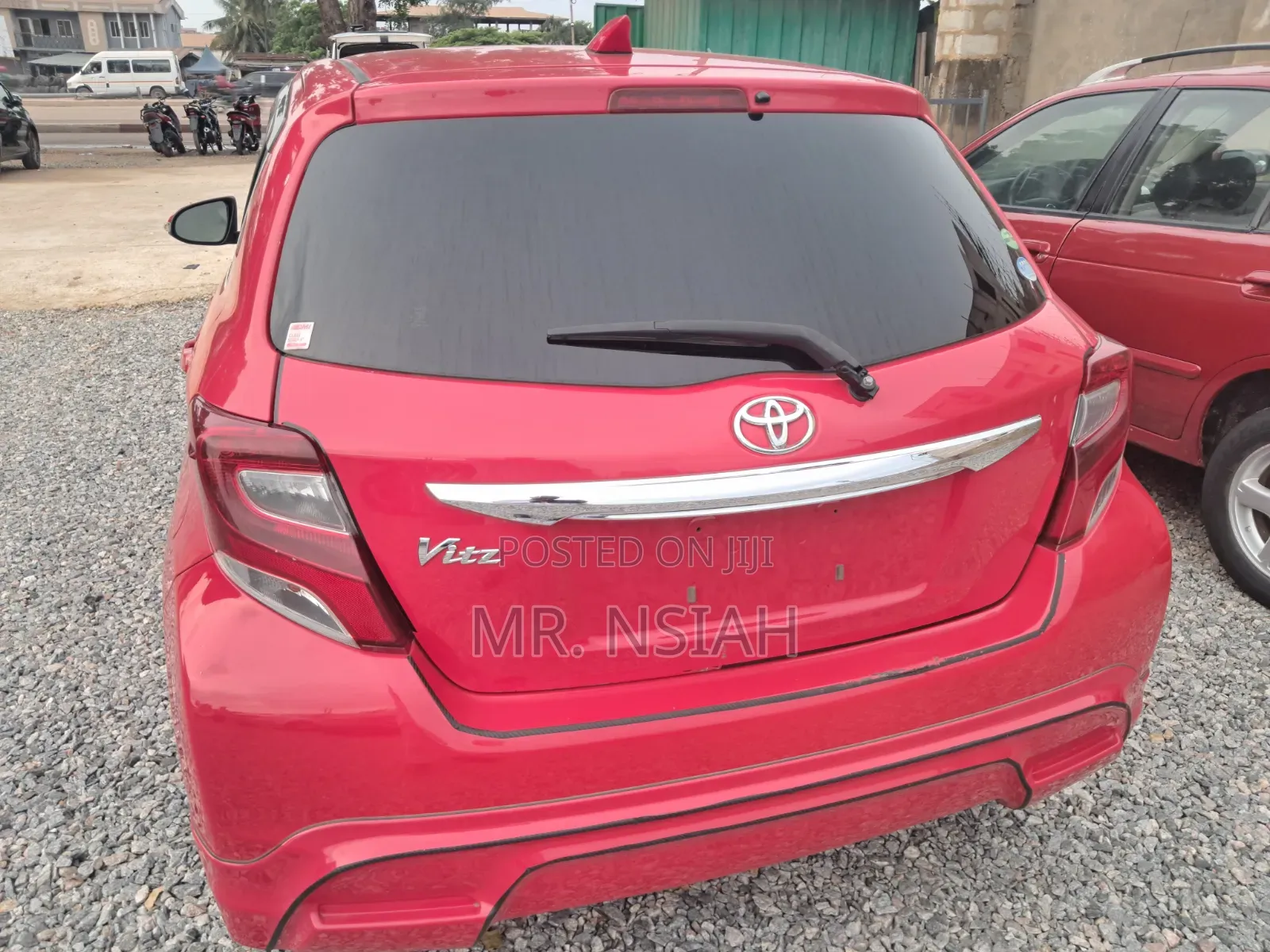 Toyota Vitz 2014 Red