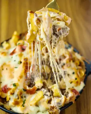 Loaded Fries - Cheesy and Delicious