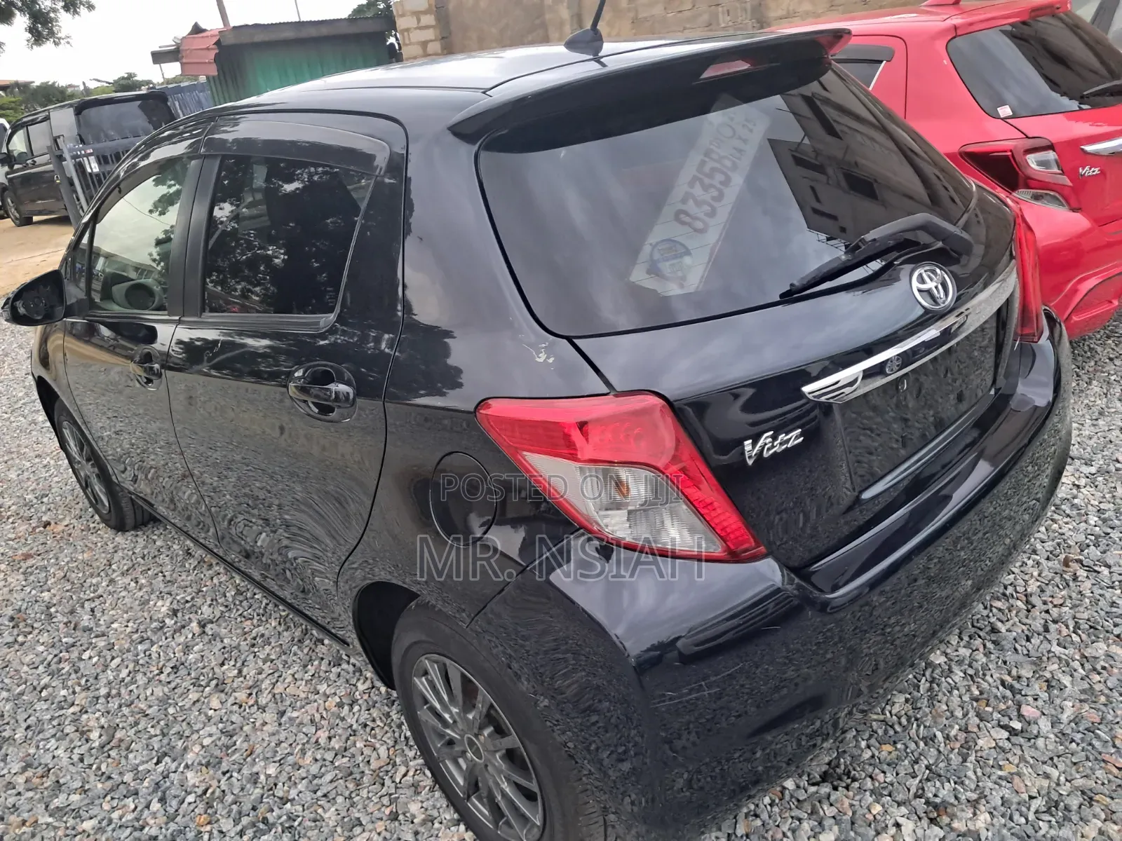 Toyota Vitz 2012 Black