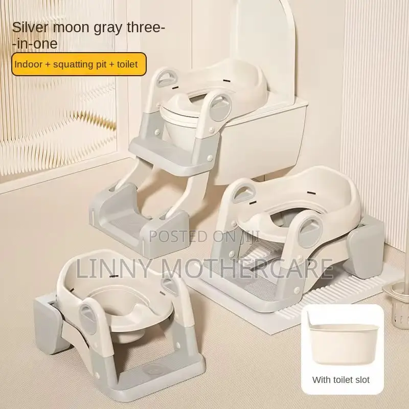 Potty Training Ladder With PVC Cushion