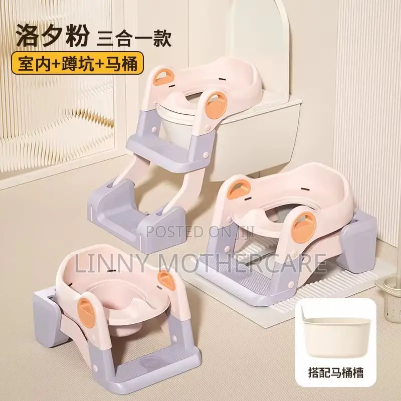 Potty Training Ladder With PVC Cushion