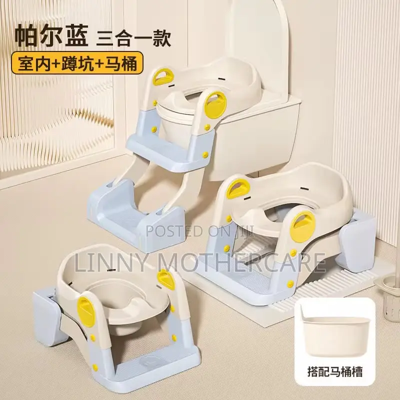 Potty Training Ladder With PVC Cushion