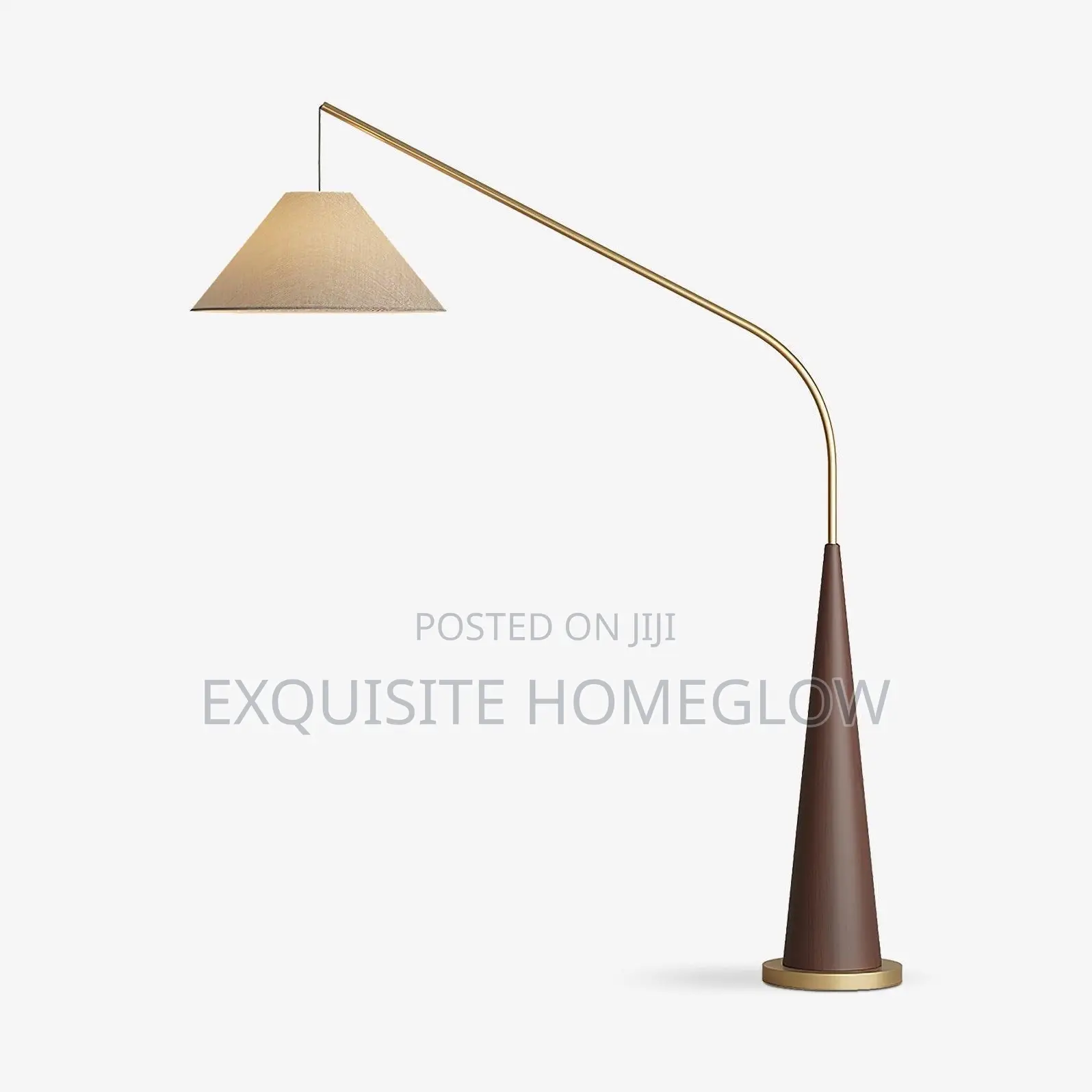 Gibson Arc Floor Lamp Available in Two Colours as Seen in the Photos
